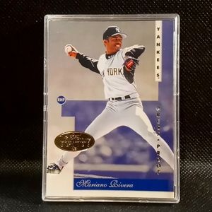 Mariano Rivera - Gold Press Proof -  1996 Leaf Signature Series Trading Card